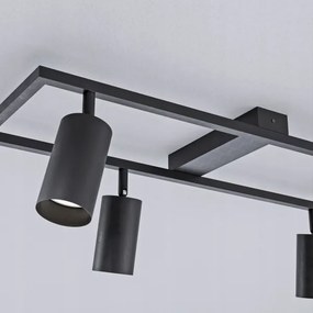 Spot 4x GU10/30W/230V, negru