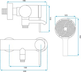 Baterie pentru cadă REA Clif Titan