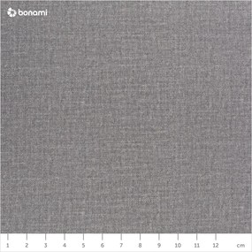 Colțar cu tapițerie din catifea și șezlong pe partea dreaptă Windsor &amp; Co Sofas Vesta, gri