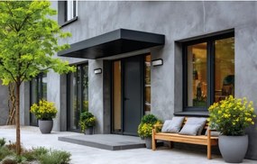 Kanlux 45816 - Aplica de perete pentru exterior LERTO 1xE27/15W/230V IP54 neagră