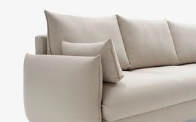 Canapea lemn masiv Nesto, 225 × 97 × 100 cm