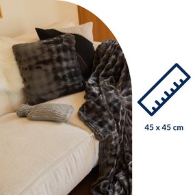 Pernă decorativă din micropluș/cocolino 45x45 cm Wave – Tiseco Home Studio