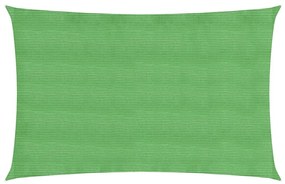 Pânză parasolar, verde deschis, 4x7 m, hdpe, 160 g/m²