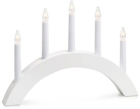 Decorațiune luminoasă albă cu model de Crăciun Atle – Markslöjd