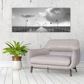 Tablou - Promenada la mal (120x50 cm)