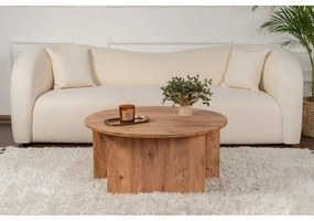 Măsuță de cafea LUVIA din lemn de pin