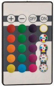 Plafonieră LED RGBW dimabilă SLIM LED/22W/230V Briloner 7094-416 + telecomandă