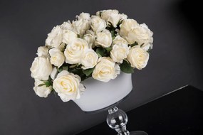 Aranjament floral mediu design LUX ANN ROSES