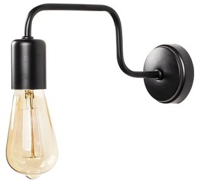 Aplică metalică Opviq lights Isidora, negru