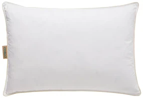 Perna Soffica 50x70 cm, material husa 100% bumbac, umplutura 5% puf gasca, 95% pene gasca, alb