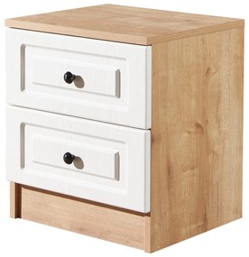 Noptieră Tuvantille 33 (Stejar safir + alb). 1127630