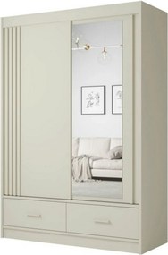 Dulap CANADA CA31-150, casmir, PAL, cu 2 usi si 2 sertare, 150x60x215