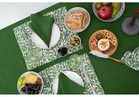 Suport pentru farfurii din in 35x45 cm Evergreen Damask – Linen Tales