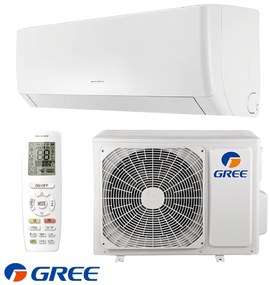 Aparat de aer conditionat inverter Gree Pular GWH24AGD-K6DNA1C, 24000 BTU, 40 m², A++, Wi-Fi, Ionizator, R-32, Alb