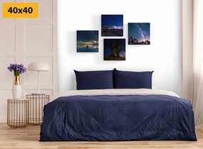 Set tablouri natura misterioasă de noapte