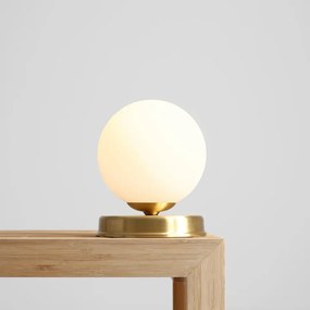 Veioza moderna alama minimalista cu glob din sticla Ball S