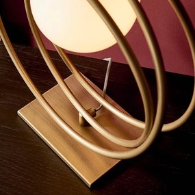 Endon 92491 - Lampă de masă EMILIO, 1xG9/3W/230V, aurie