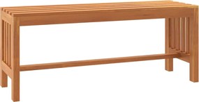 vidaXL Bancă de grădină, 110 cm, lemn masiv de eucalipt