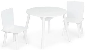 Masa copii din lemn MODERN + 2 scaune