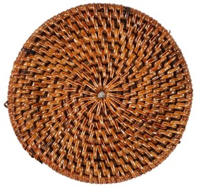 Coasters maro 6 buc. din ratan – Tiseco Home Studio