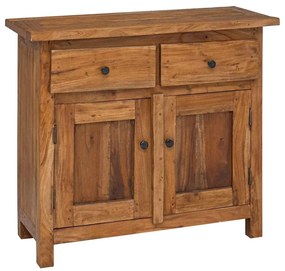 244490 vidaXL Dulap, 75x30x65 cm, lemn masiv de mahon