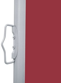 Copertina laterala retractabila, rosu, 160x600 cm Rosu, 160 x 600 cm