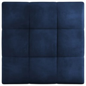 Modul pentru canapea albastru cu tapițerie din catifea Rome Velvet - Cosmopolitan Design