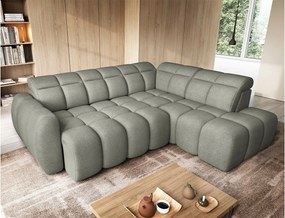 Colțar lemn masiv Extensibil Falcon 258x208cm Ladă Depozitare Personalizabil Electric