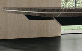 Masă lemn masiv extensibilă Fidia, 200 × 101,5 × 76 cm