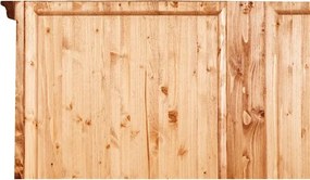 Biblioteca L108 38 H211 cm, lemn masiv