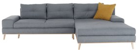 Coltar stanga Culoare Gri / Mustar, PANOS Varianta de colt: Colt Stanga