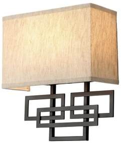 Hinkley HK-LANZA2 - Aplică de perete LANZA 2xE14/40W/230V bronz