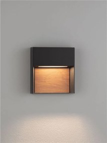Spot aplicat perete exterior LED 2700K IP65 NORAY