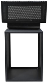 Cattara Focar portabil cu grilă Cube, 74 cm