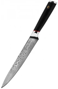 Cutitul feliat Yamada, otel damasc, HRC 60, 20 cm