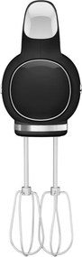 Mixer manual SMEG 50's Style HMF01BLEU, 250 W, 9 viteze, Functie Turbo, Afisaj LED, Timer, Accesorii, Negru