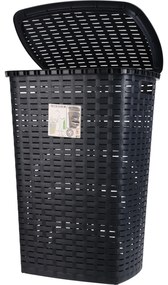 Coș de rufe din plastic reciclat, 53 l