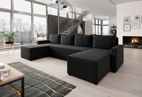 Supermobel Coltar extensibil in forma de U VELVET, 289x77x141, malmo 85/malmo 96