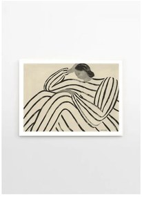 Poster 100x70 cm Waiting – Sofia Lind – The Poster Club