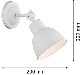 Argon 3182 - Corp de iluminat perete EUFRAT 1xE27/60W/230V