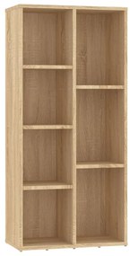 801110 vidaXL Bibliotecă, stejar Sonoma, 50x25x106 cm, lemn prelucrat