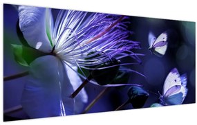 Tablou - Floare tropicală (120x50 cm)