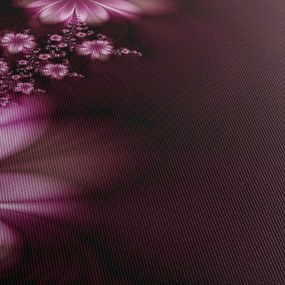 Tablou cu abstracție - flori (120x50 cm)