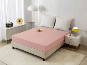 Cearsaf din microfibra MICROVELLE roz deschis 90x200 cm