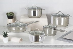 Set oale inox 10 piese Silver Jewellery Berlinger Haus BH 6660