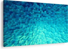 Tabloul - cuburi abstracte (90x60 cm)
