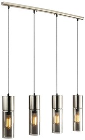 Lustra moderna cu 4 pendule ANNIKA nickel 21000-4HN GL