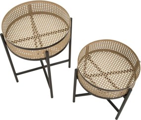 Măsuțe auxiliare 2 buc. rotunde ø 40 cm Fuji – Mauro Ferretti