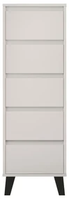 Comoda BOGAN 5S40, crem
