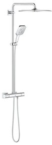 Set de dus 310 cu termostat, 3 jeturi, crom